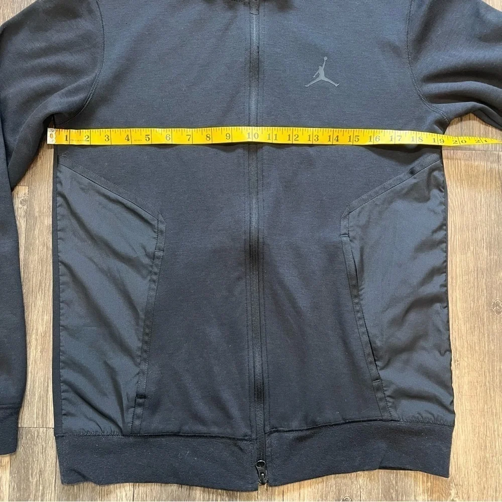 Nike Jordan Men's Dri-fit Air Statement Full-zip Hoodie In Black Size S